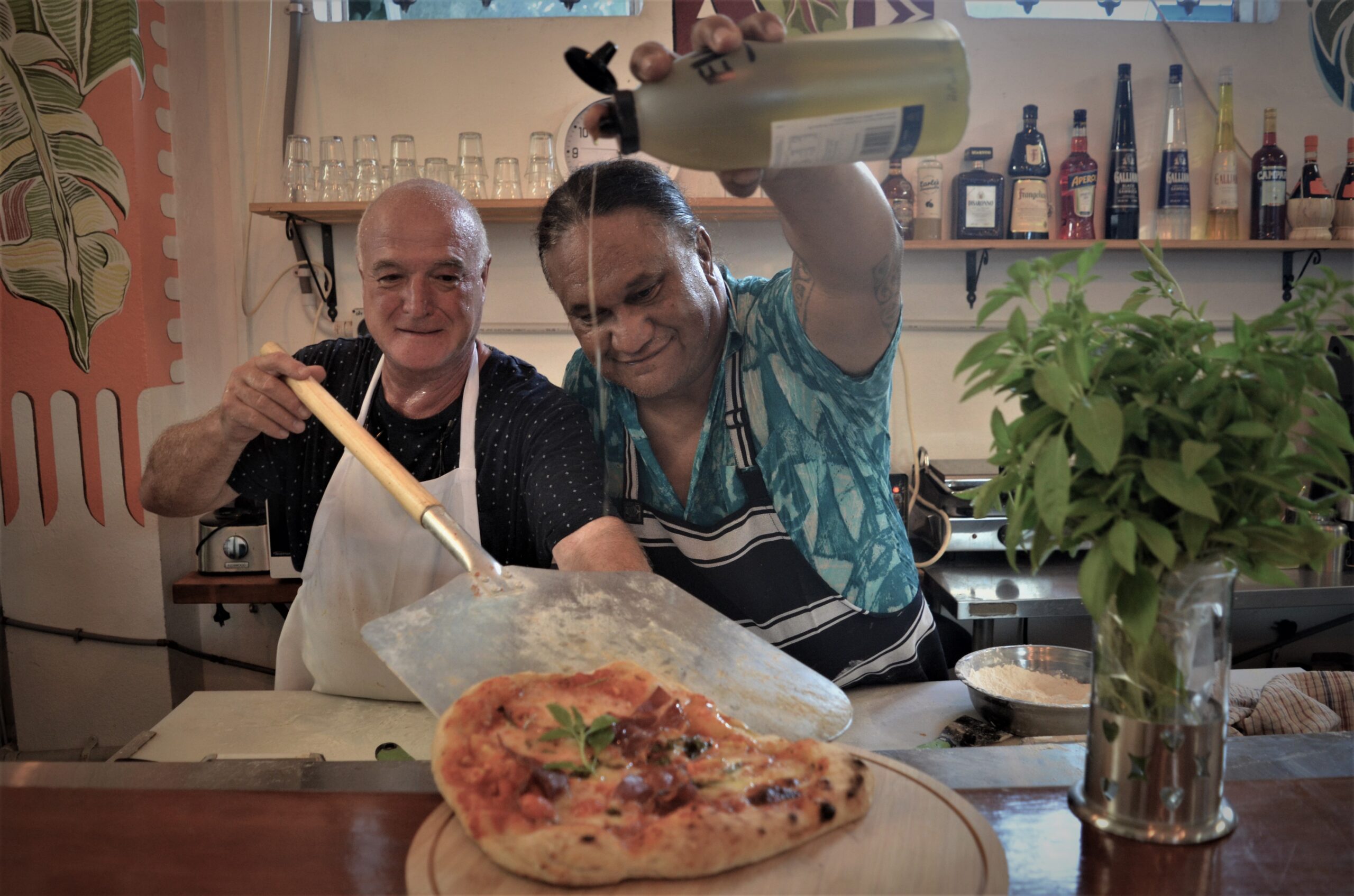 Cafe revived, Italian-style pizzeria opened by two Cook Islands chefs