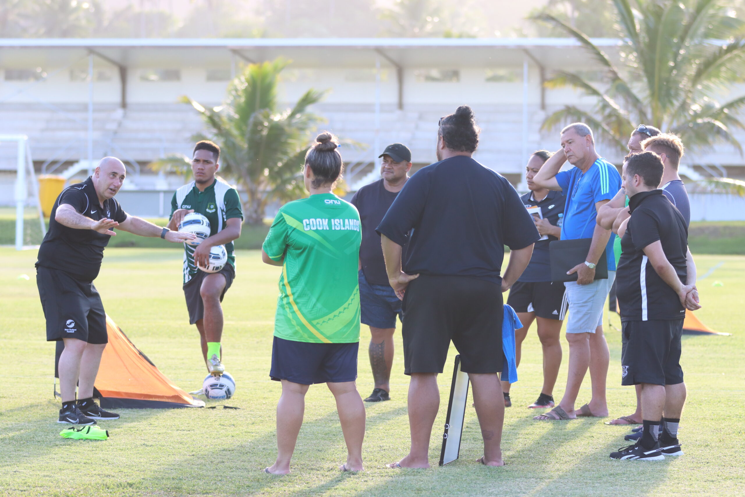 Cook Islands Football teams up with  NZ Football for coaching development
