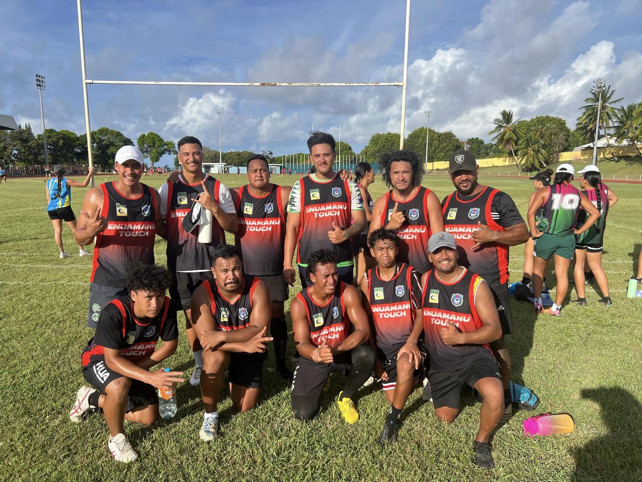 Cook Islands Touch Open  heats up with close games