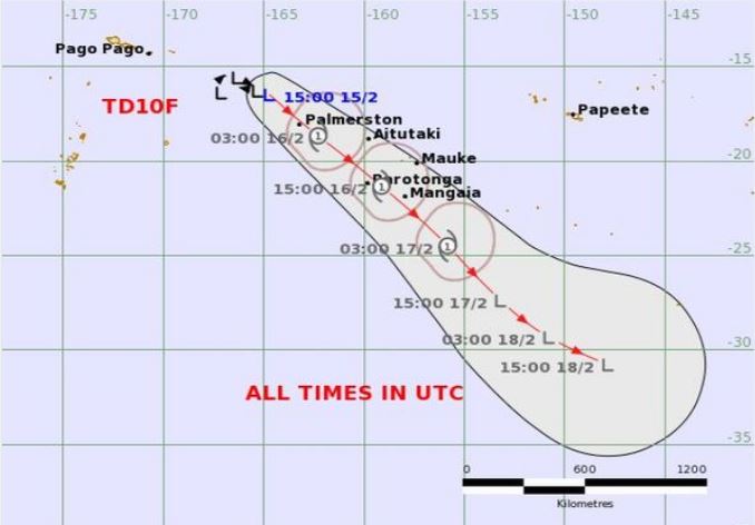 Aitutaki schools  closed as tropical  depression looms