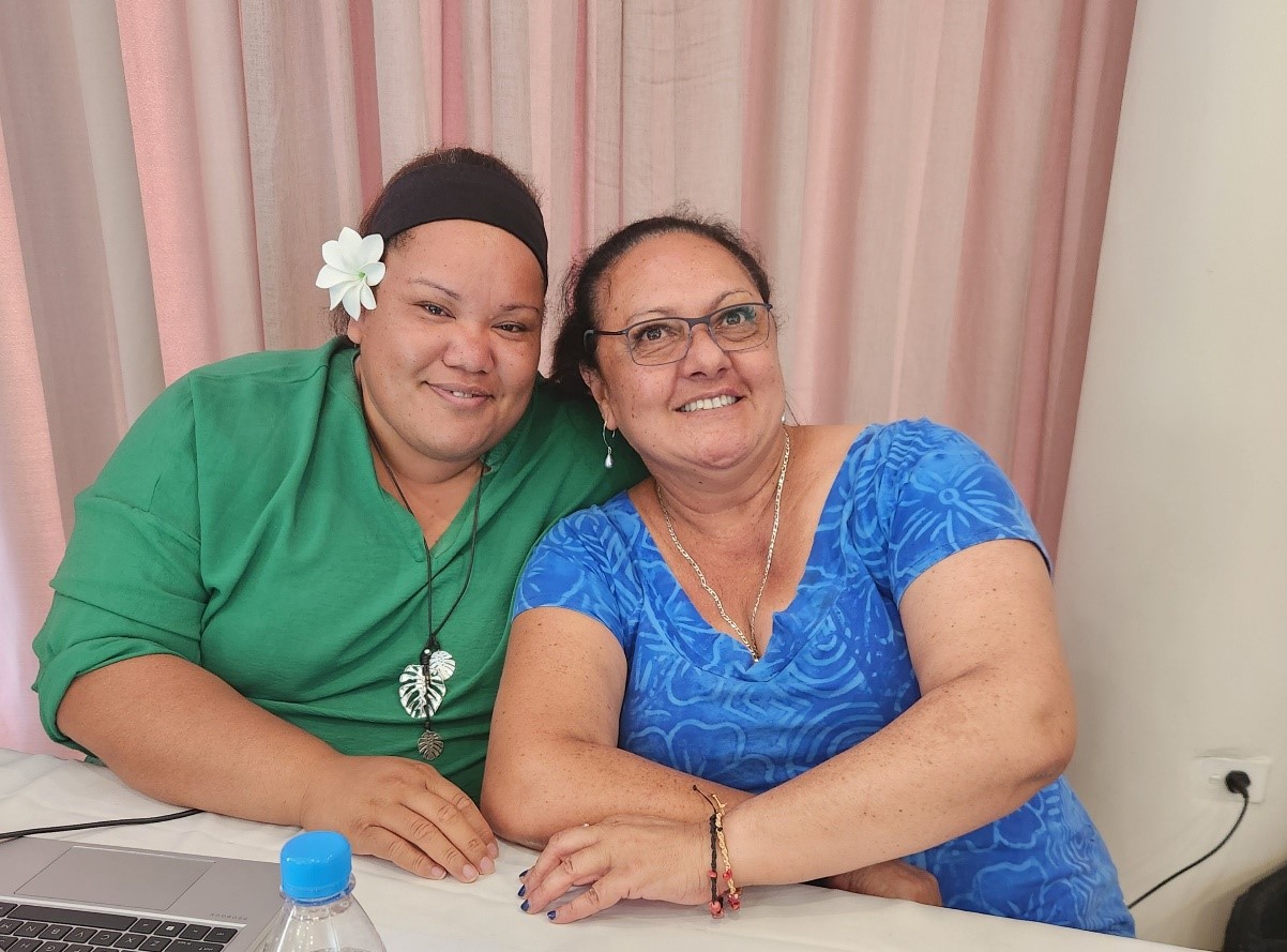 Cook Islands women attend disaster risk reduction training in Tonga