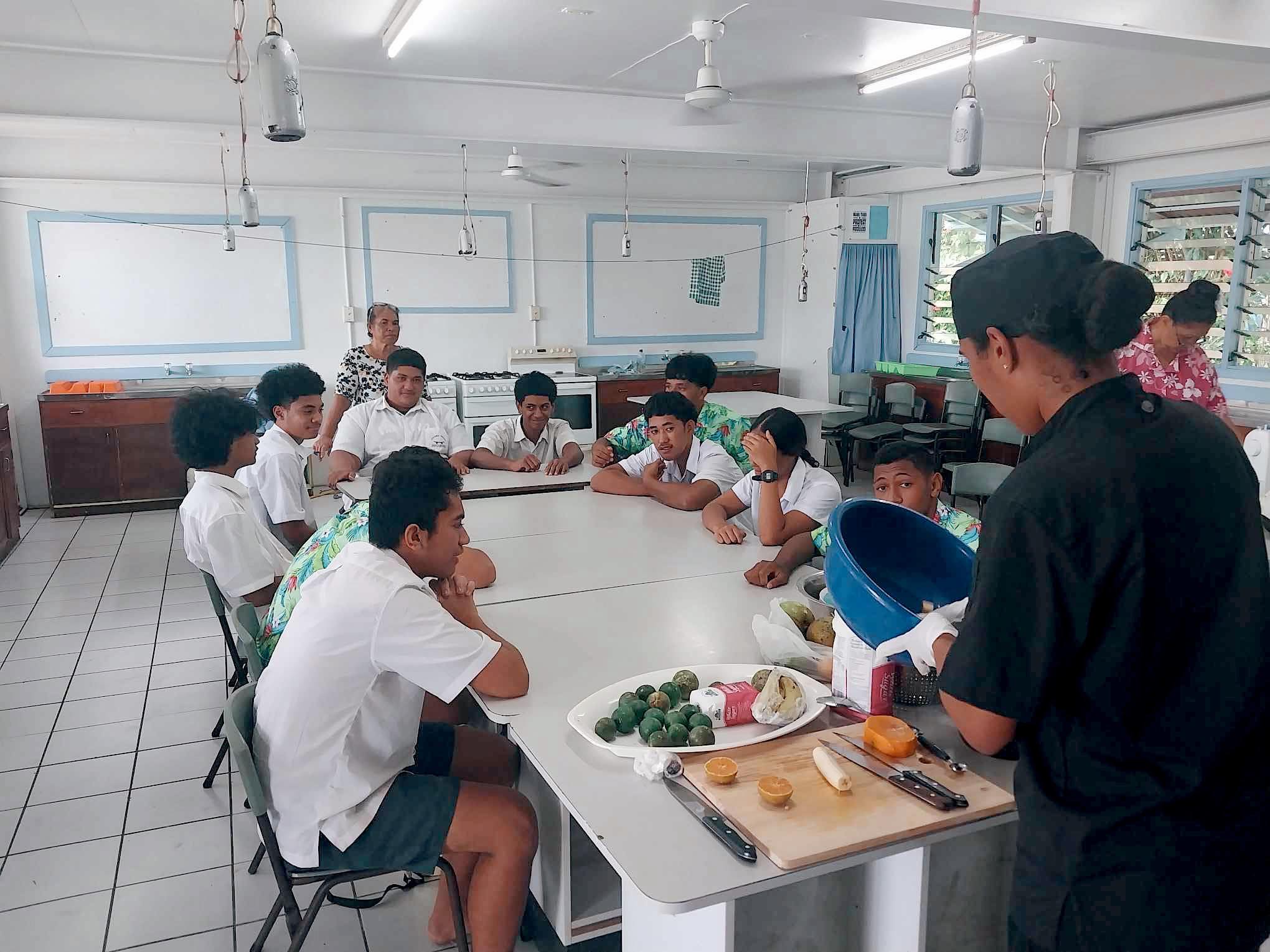 Resort supports local school with culinary outreach programme