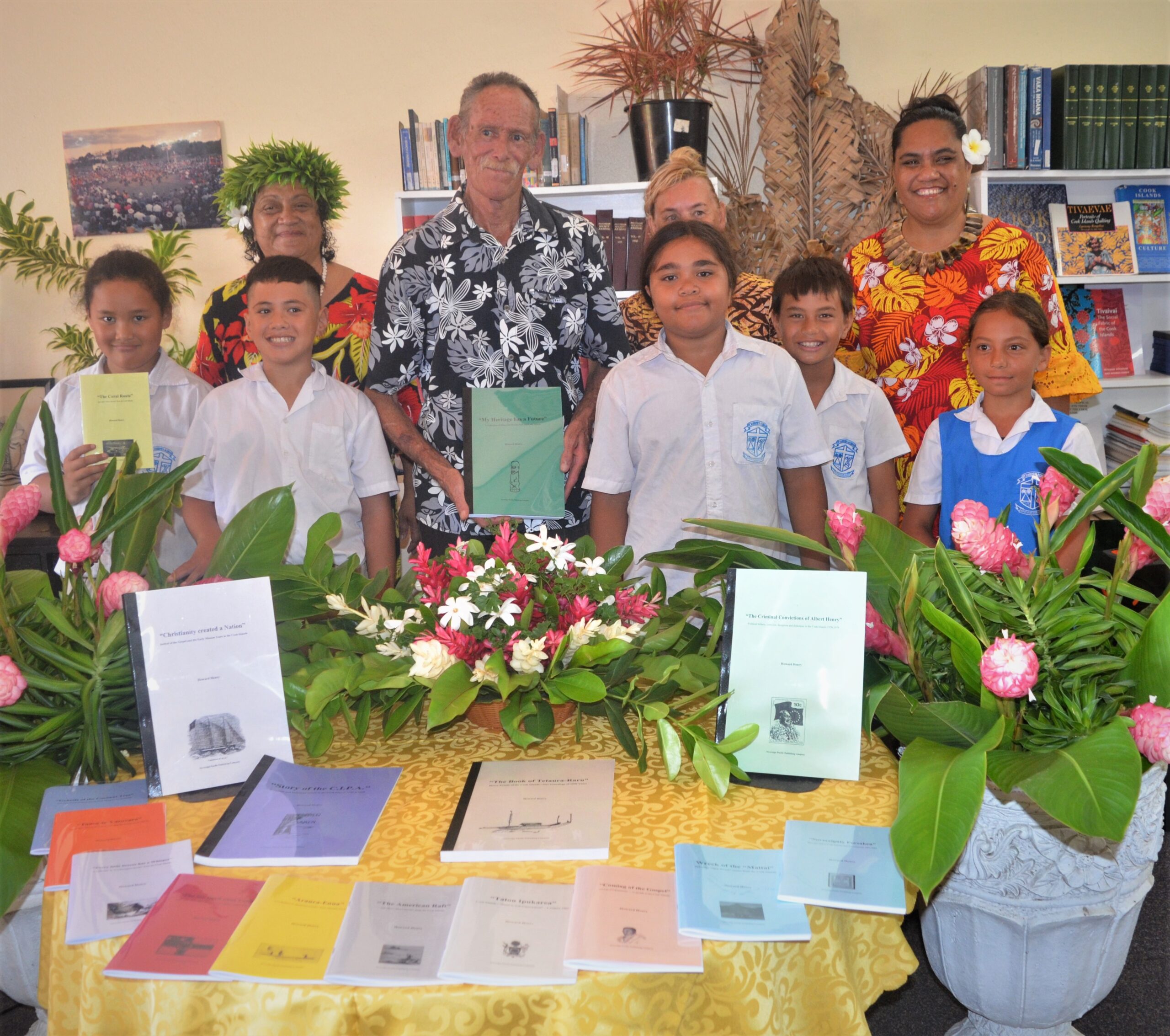 Cook Islands  history gifted  to upcoming generations
