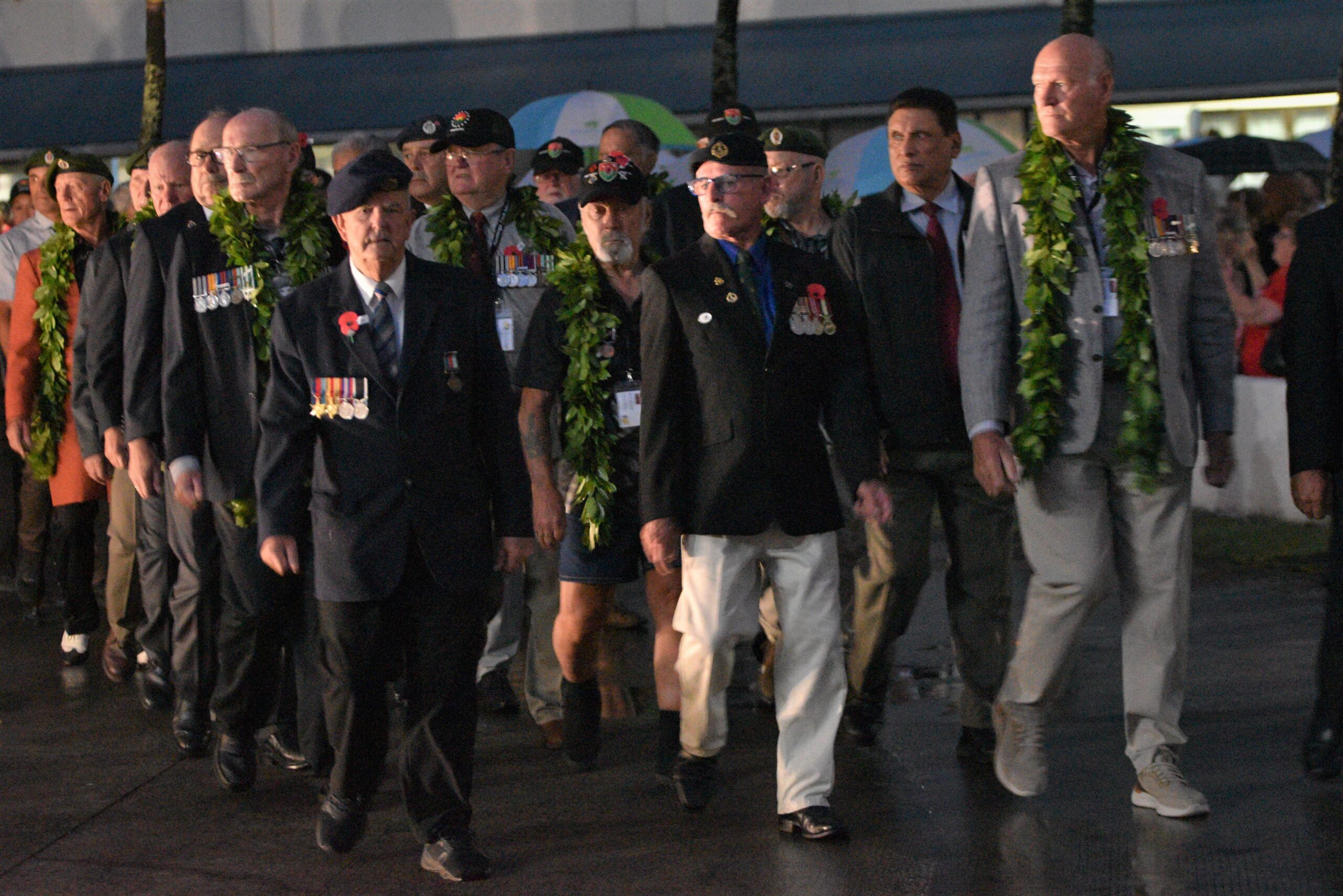 Veterans reflect on sacrifice and camaraderie at Anzac Dawn Parade